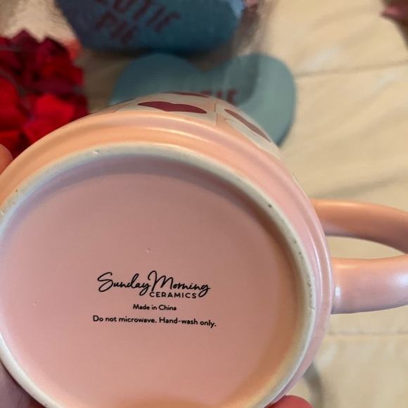 Sunday Morning Hearts Coffee Mug - Picture 2 of 2